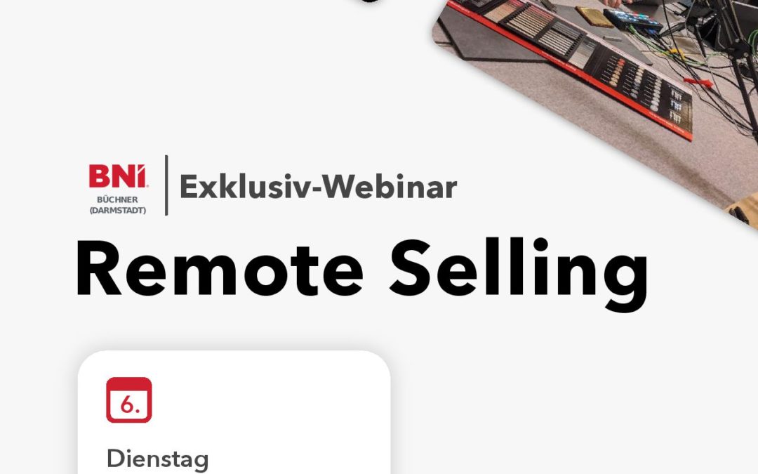 Exklusiv-Webinar „Remote Selling“